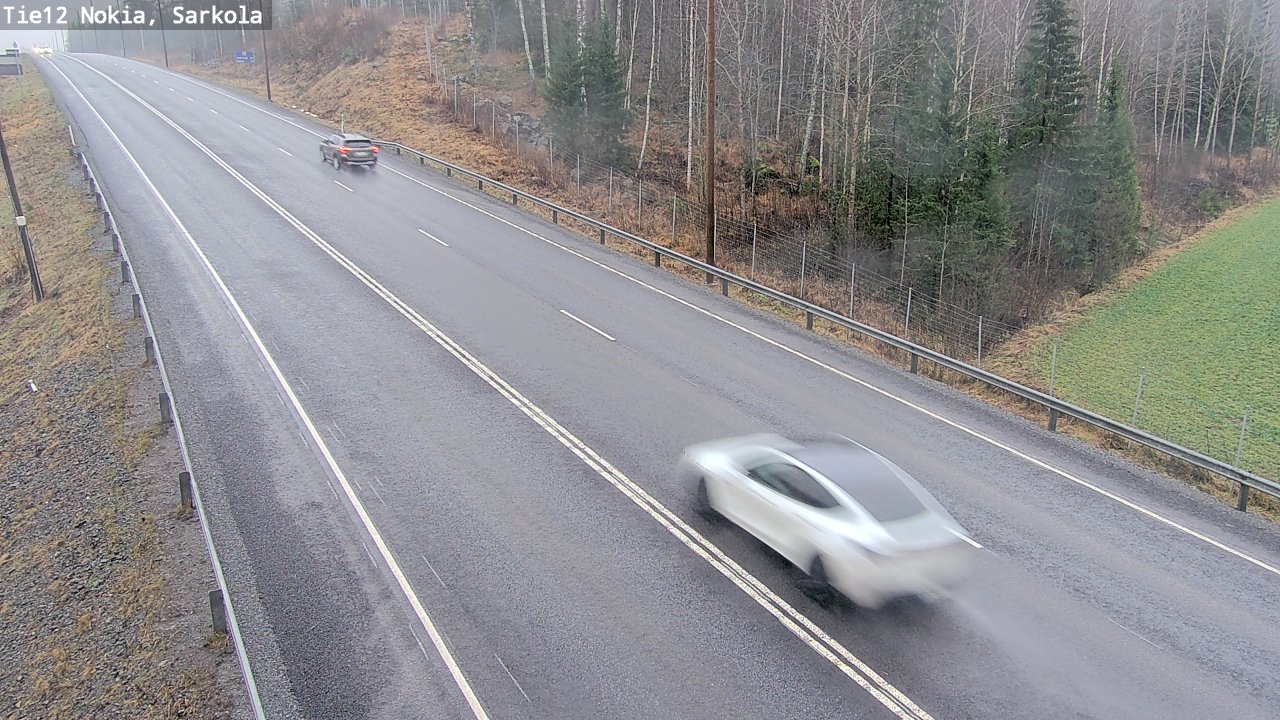 Weather Camera Image Väg 12 Nokia, Sarkola, Nokia, Pirkanmaa