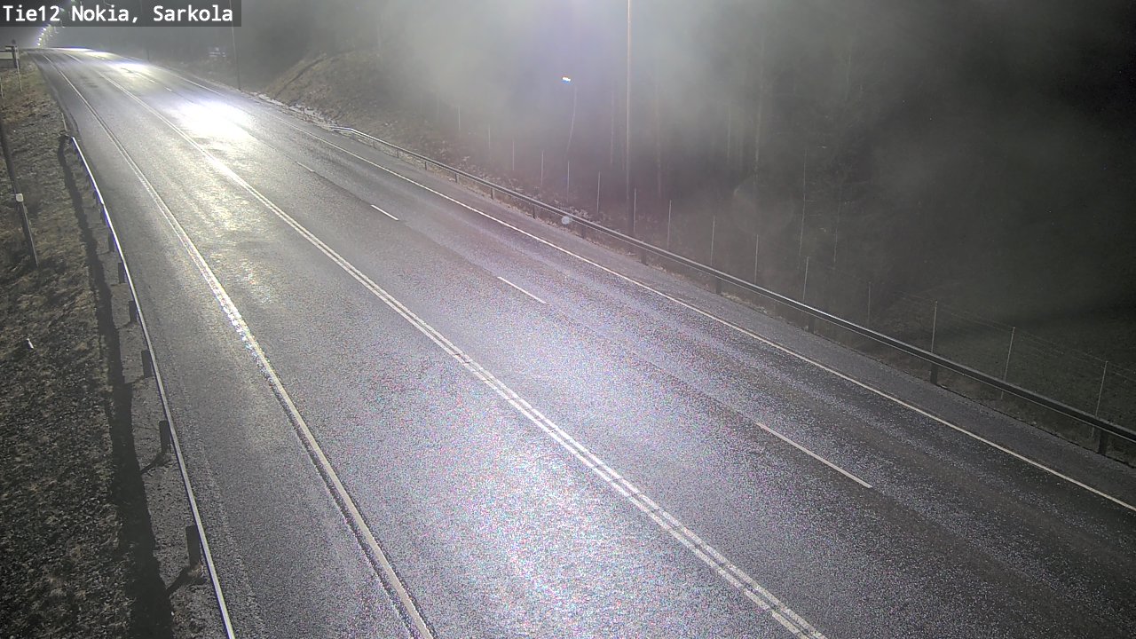 Weather Camera Image Väg 12 Nokia, Sarkola, Nokia, Pirkanmaa