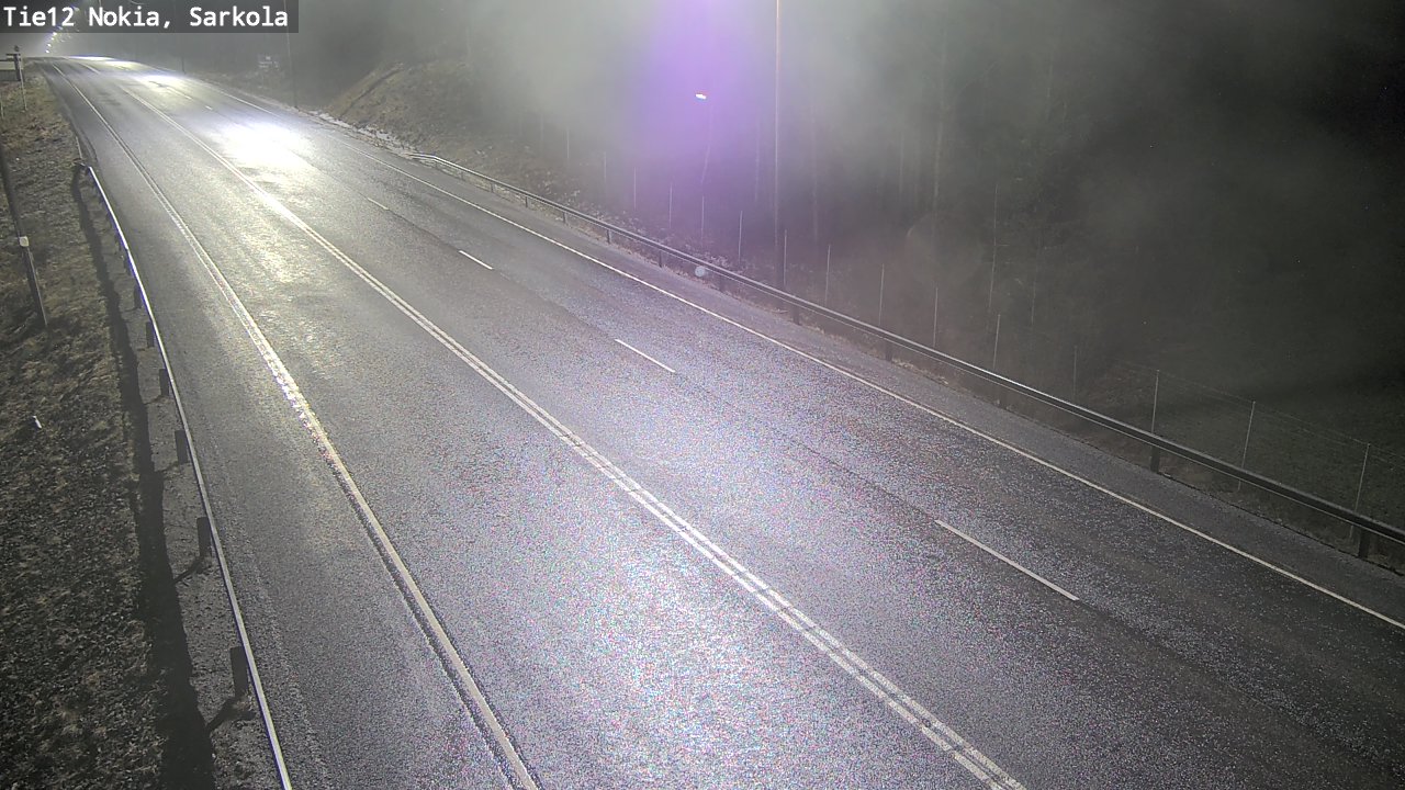 Weather Camera Image Väg 12 Nokia, Sarkola, Nokia, Pirkanmaa