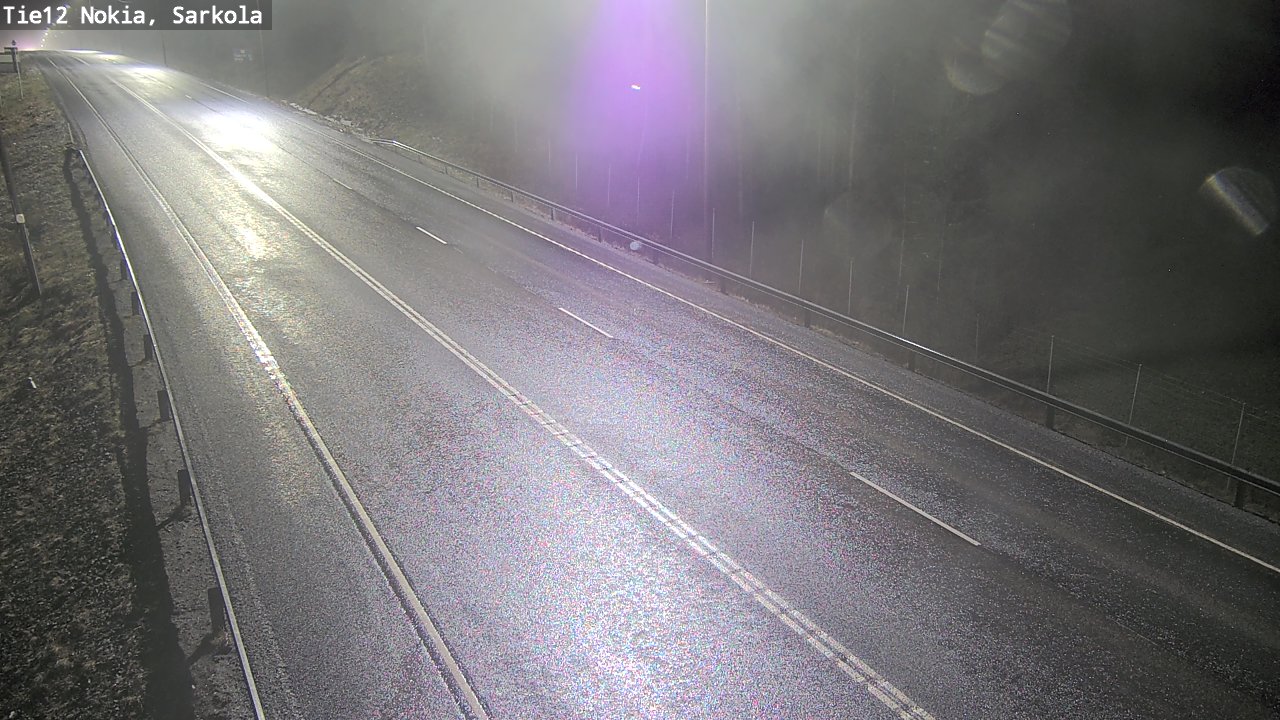 Weather Camera Image Väg 12 Nokia, Sarkola, Nokia, Pirkanmaa