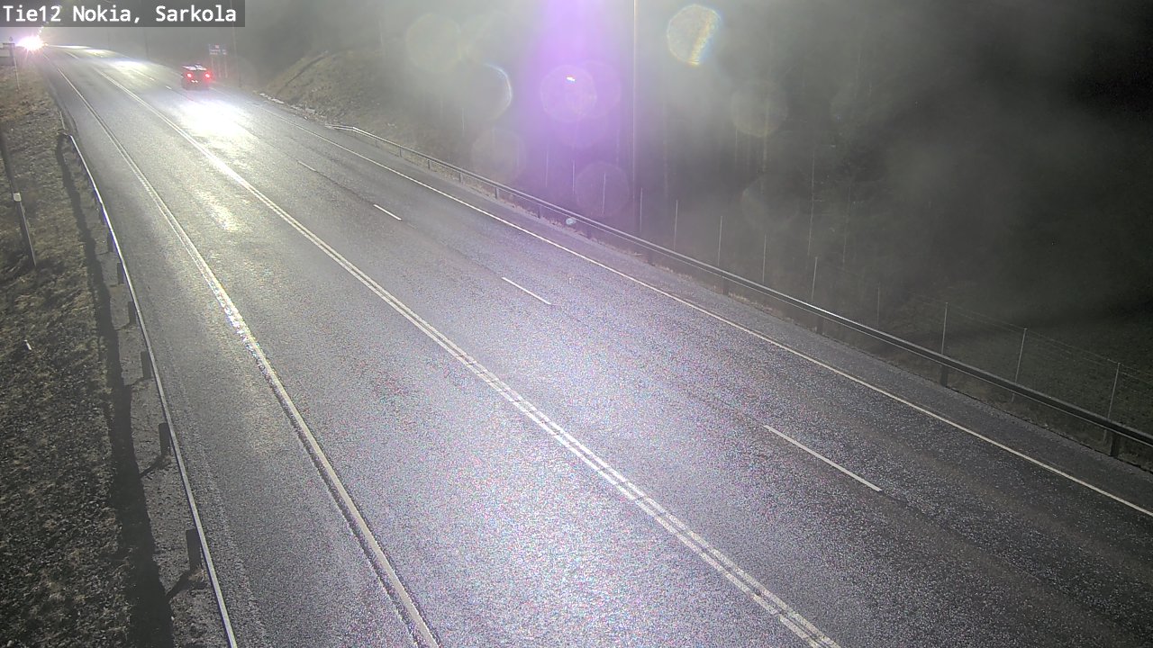 Weather Camera Image Väg 12 Nokia, Sarkola, Nokia, Pirkanmaa