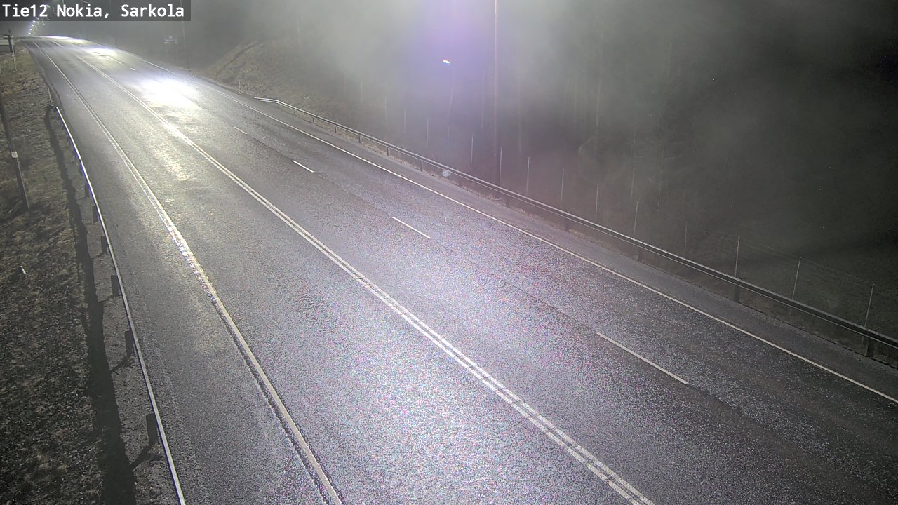 Weather Camera Image Road 12 Nokia, Sarkola, Nokia, Pirkanmaa