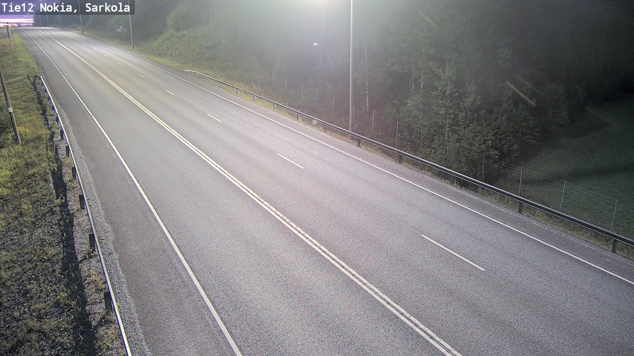 Weather Camera Image Road 12 Nokia, Sarkola, Nokia, Pirkanmaa