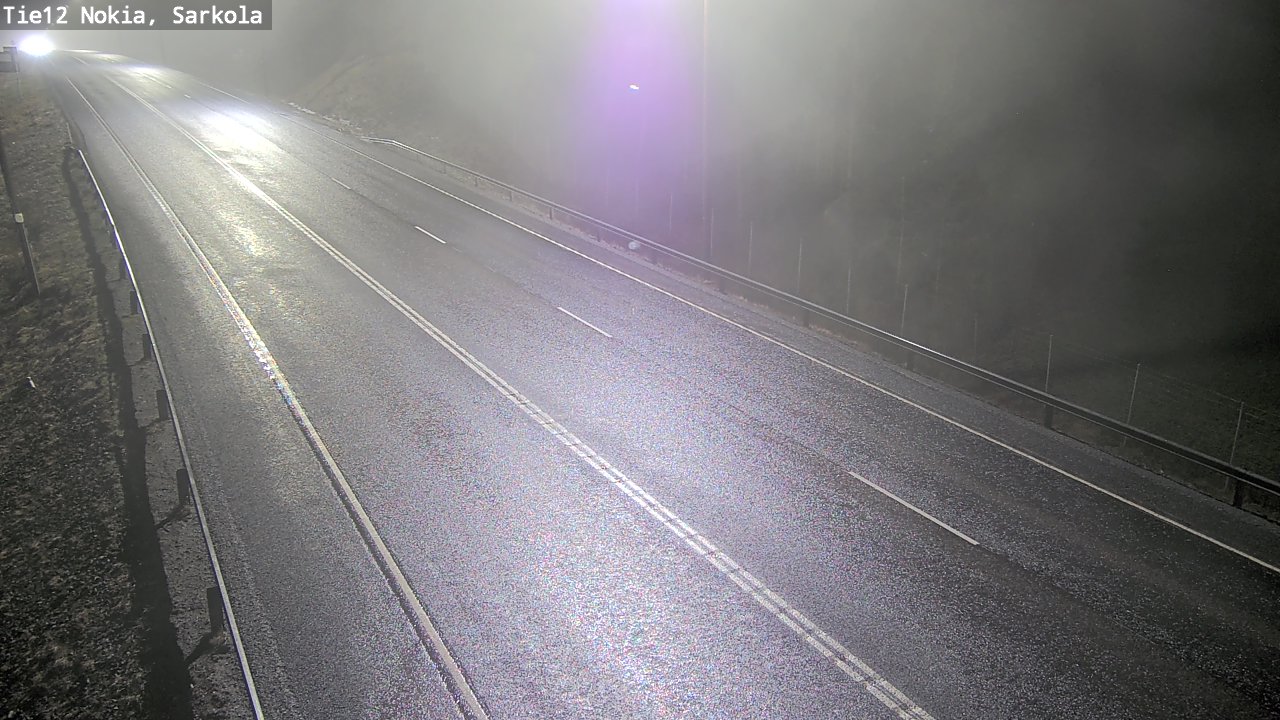 Weather Camera Image Väg 12 Nokia, Sarkola, Nokia, Pirkanmaa