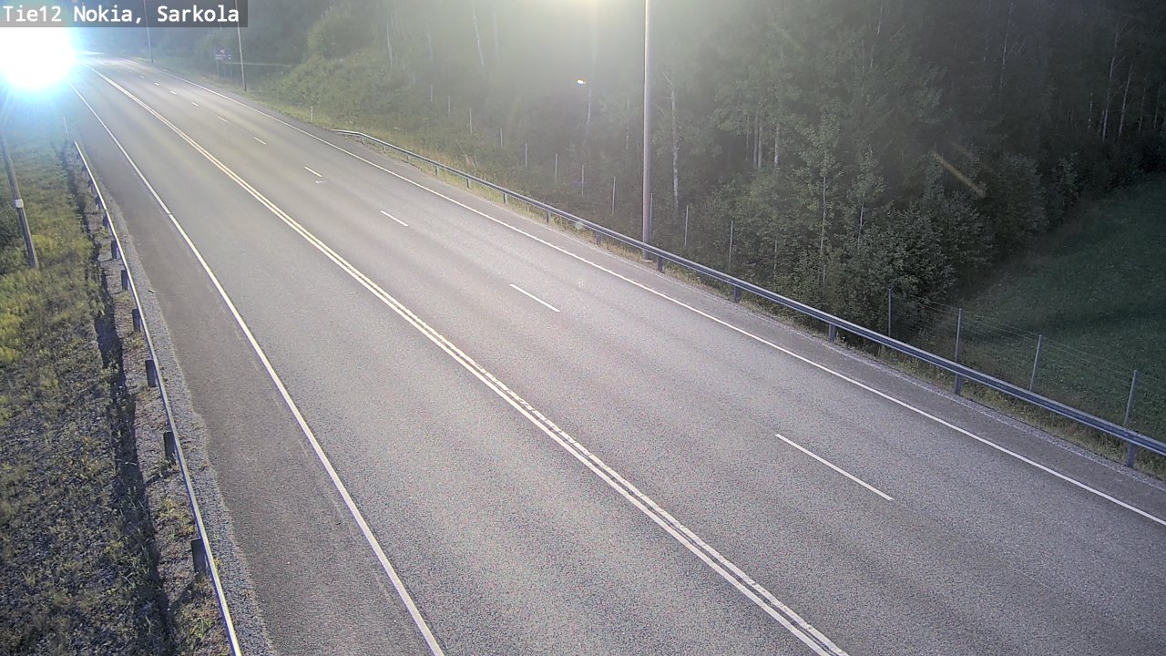 Weather Camera Image Road 12 Nokia, Sarkola, Nokia, Pirkanmaa