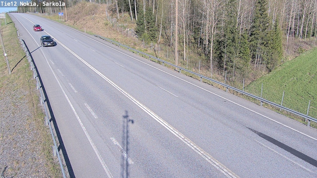 Weather Camera Image Väg 12 Nokia, Sarkola, Nokia, Pirkanmaa