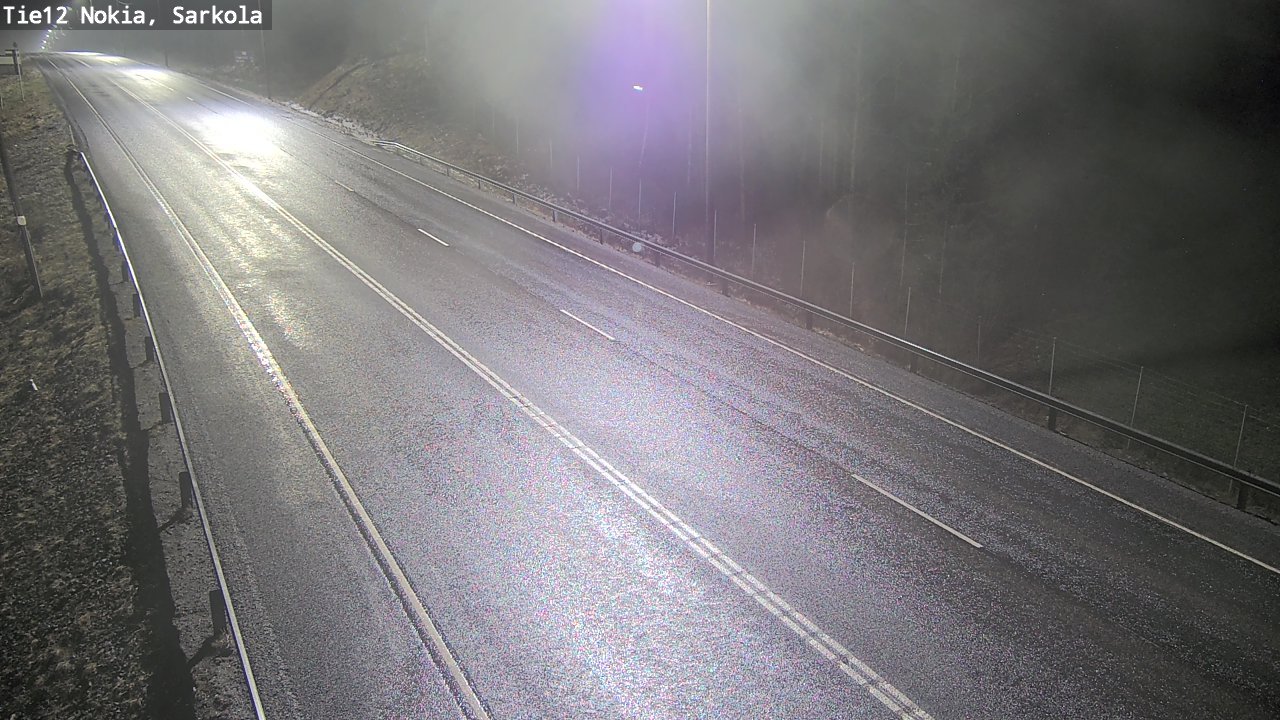 Weather Camera Image Väg 12 Nokia, Sarkola, Nokia, Pirkanmaa