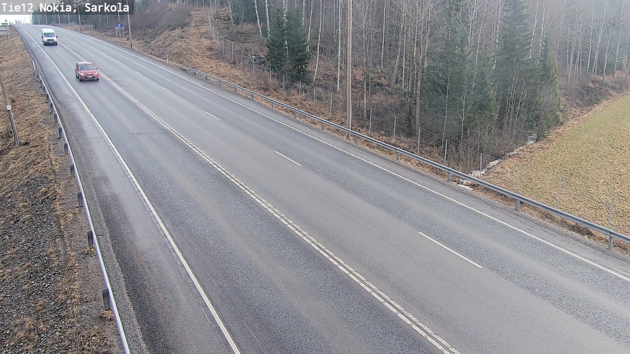 Weather Camera Image Väg 12 Nokia, Sarkola, Nokia, Pirkanmaa