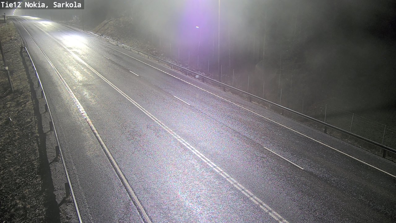 Weather Camera Image Väg 12 Nokia, Sarkola, Nokia, Pirkanmaa