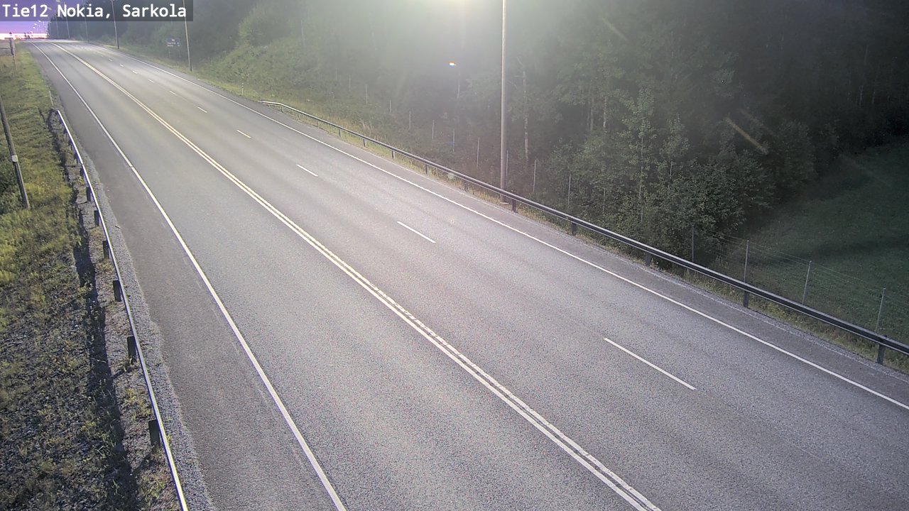 Weather Camera Image Road 12 Nokia, Sarkola, Nokia, Pirkanmaa