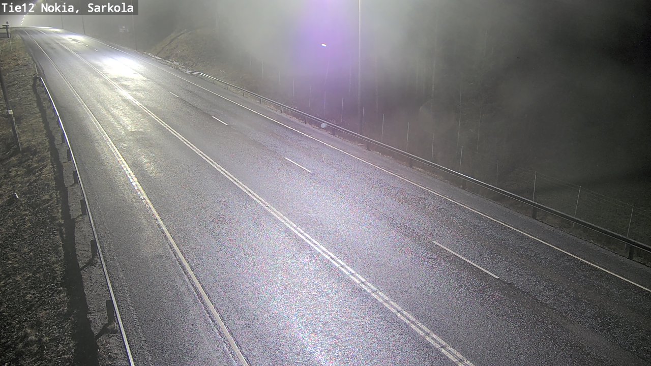 Weather Camera Image Väg 12 Nokia, Sarkola, Nokia, Pirkanmaa