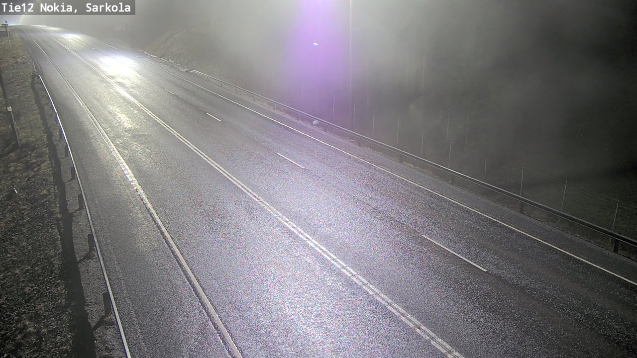 Weather Camera Image Väg 12 Nokia, Sarkola, Nokia, Pirkanmaa