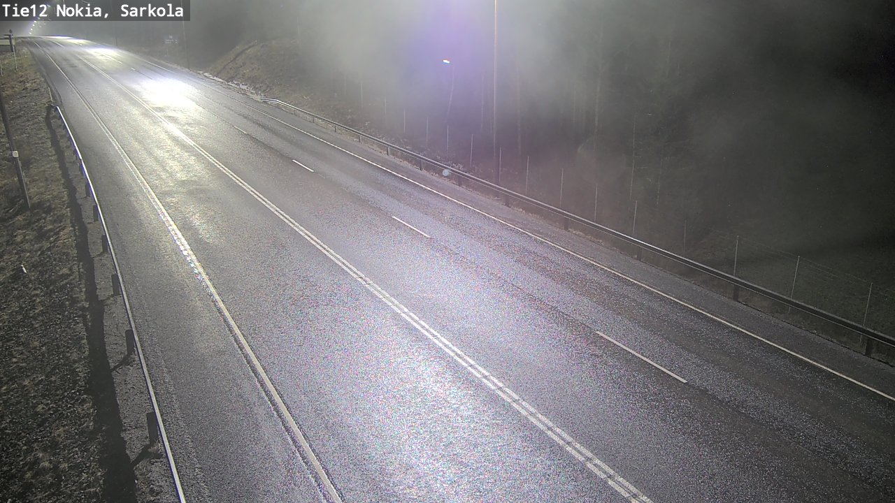 Weather Camera Image Väg 12 Nokia, Sarkola, Nokia, Pirkanmaa