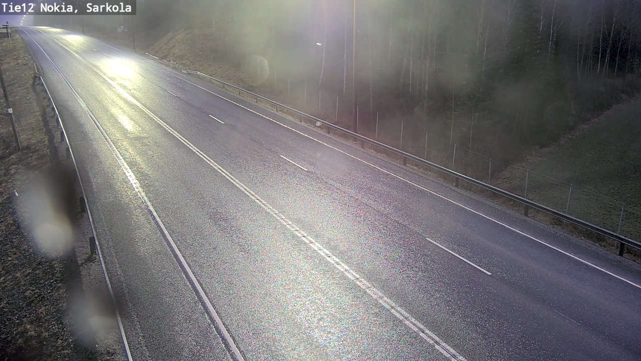Weather Camera Image Väg 12 Nokia, Sarkola, Nokia, Pirkanmaa