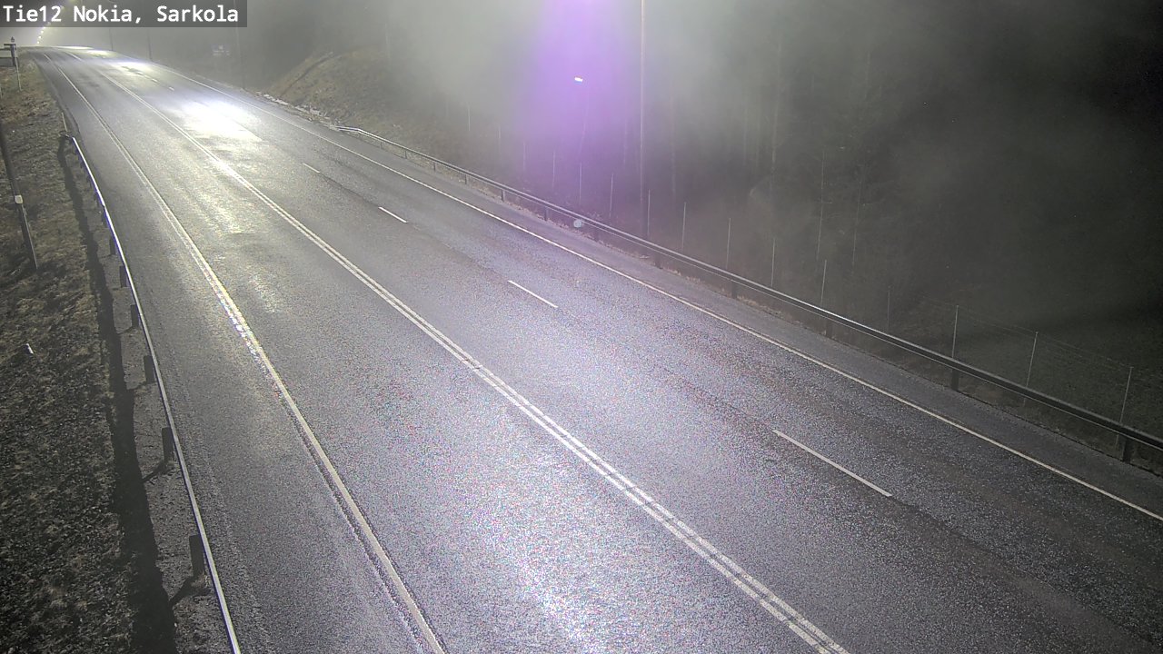 Weather Camera Image Väg 12 Nokia, Sarkola, Nokia, Pirkanmaa