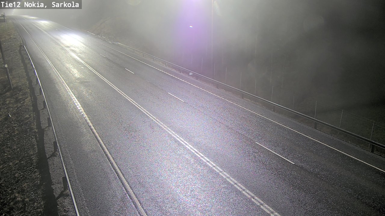 Weather Camera Image Väg 12 Nokia, Sarkola, Nokia, Pirkanmaa