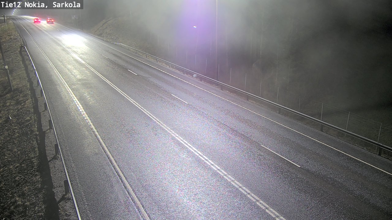 Weather Camera Image Road 12 Nokia, Sarkola, Nokia, Pirkanmaa