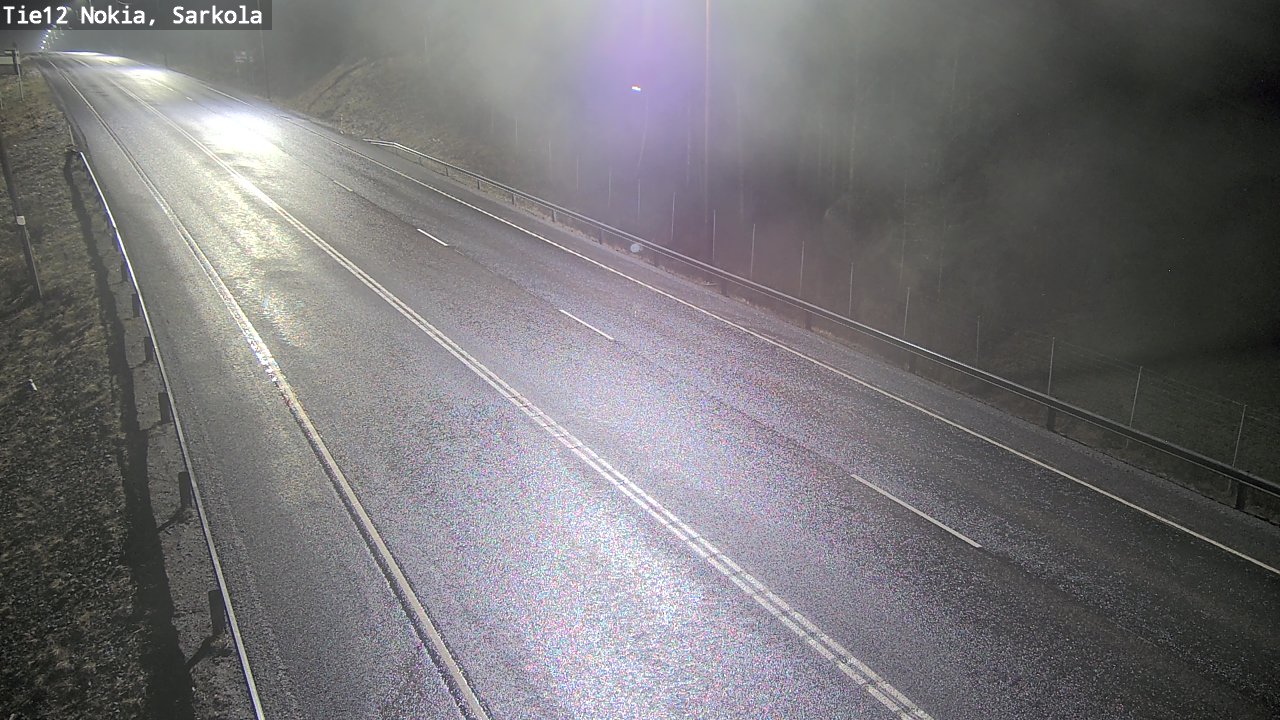 Weather Camera Image Road 12 Nokia, Sarkola, Nokia, Pirkanmaa