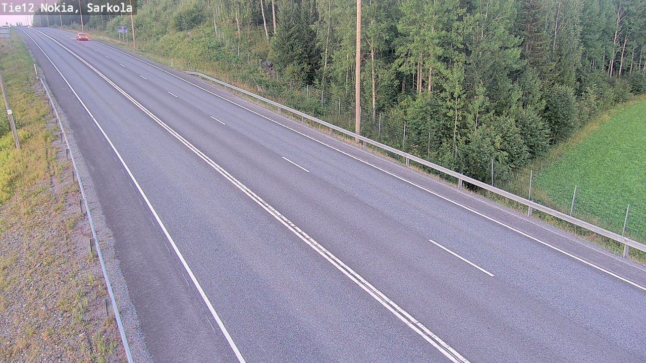 Weather Camera Image Road 12 Nokia, Sarkola, Nokia, Pirkanmaa
