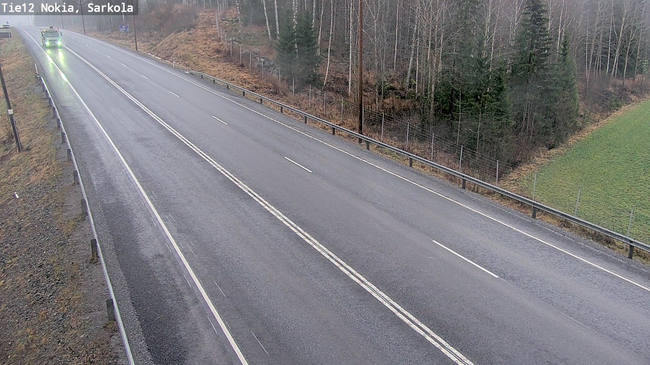 Weather Camera Image Väg 12 Nokia, Sarkola, Nokia, Pirkanmaa