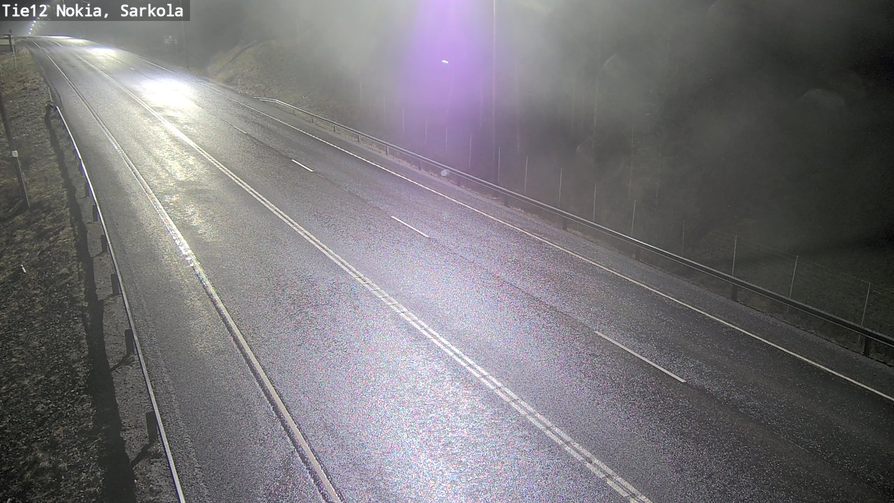 Weather Camera Image Road 12 Nokia, Sarkola, Nokia, Pirkanmaa