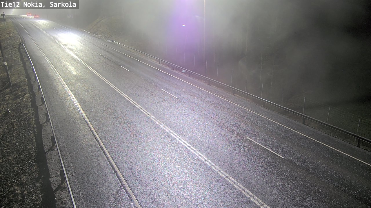 Weather Camera Image Väg 12 Nokia, Sarkola, Nokia, Pirkanmaa