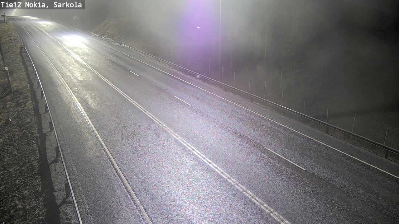 Weather Camera Image Väg 12 Nokia, Sarkola, Nokia, Pirkanmaa