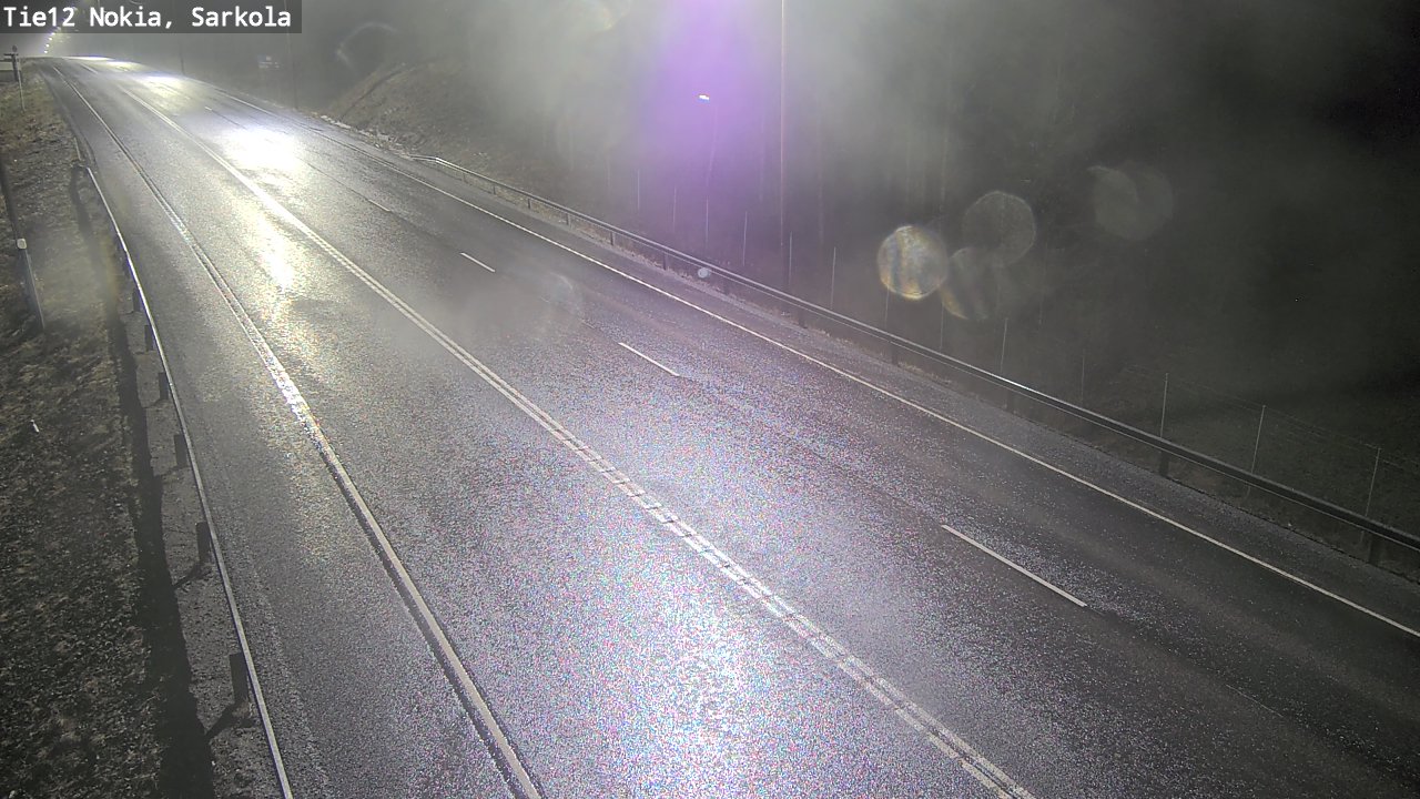 Weather Camera Image Väg 12 Nokia, Sarkola, Nokia, Pirkanmaa