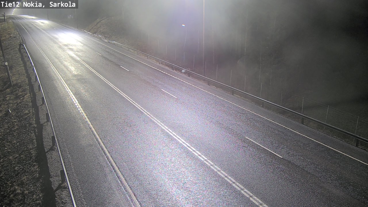 Weather Camera Image Väg 12 Nokia, Sarkola, Nokia, Pirkanmaa
