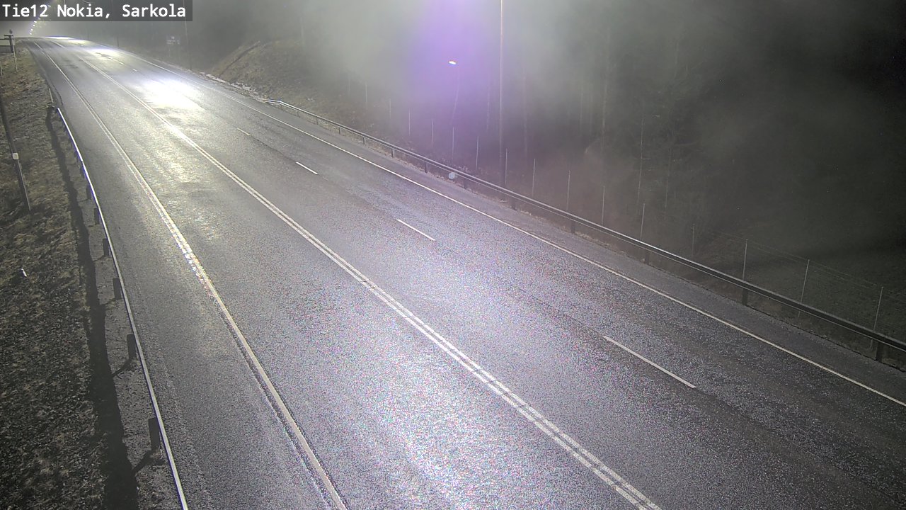 Weather Camera Image Väg 12 Nokia, Sarkola, Nokia, Pirkanmaa