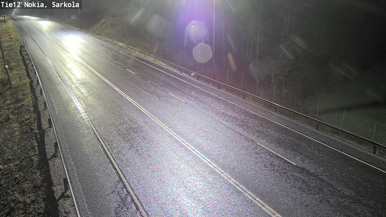 Weather Camera Image Väg 12 Nokia, Sarkola, Nokia, Pirkanmaa