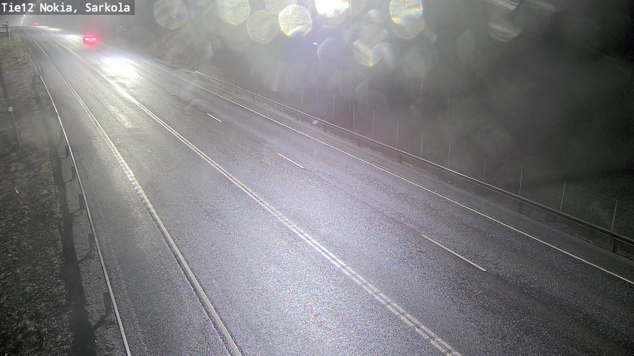 Weather Camera Image Road 12 Nokia, Sarkola, Nokia, Pirkanmaa