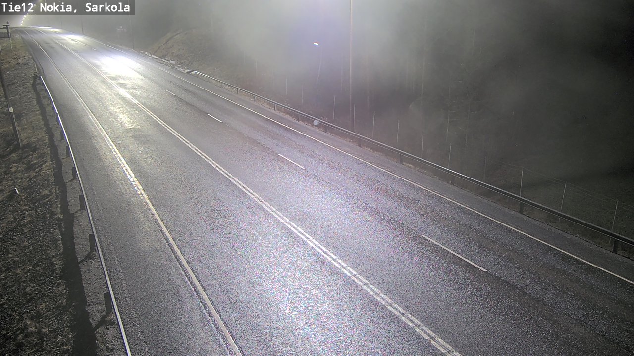 Weather Camera Image Väg 12 Nokia, Sarkola, Nokia, Pirkanmaa