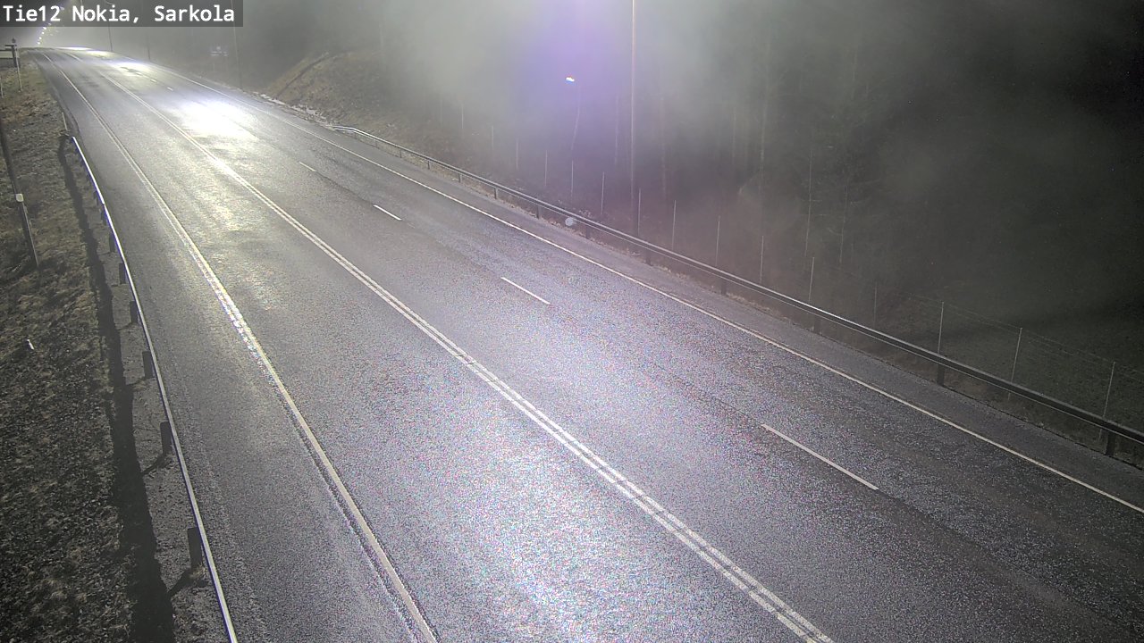 Weather Camera Image Väg 12 Nokia, Sarkola, Nokia, Pirkanmaa