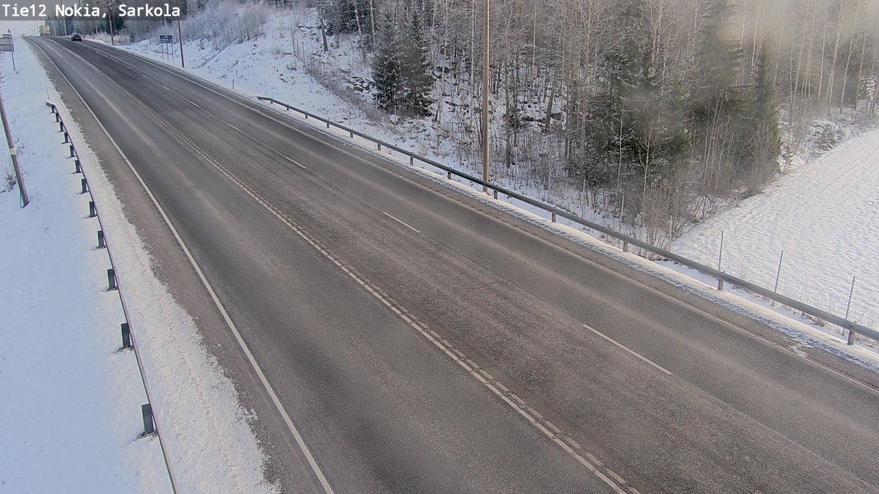 Weather Camera Image Road 12 Nokia, Sarkola, Nokia, Pirkanmaa