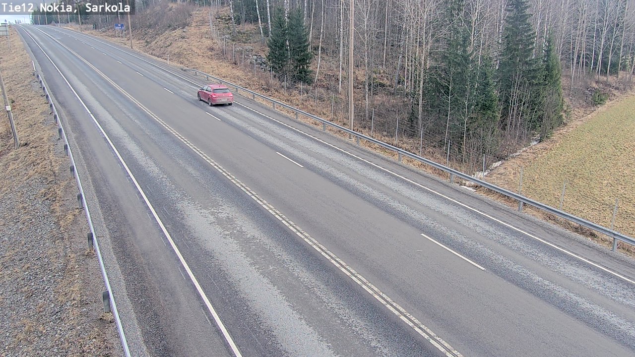 Weather Camera Image Väg 12 Nokia, Sarkola, Nokia, Pirkanmaa