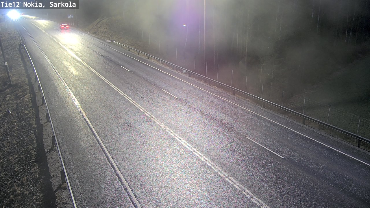 Weather Camera Image Road 12 Nokia, Sarkola, Nokia, Pirkanmaa