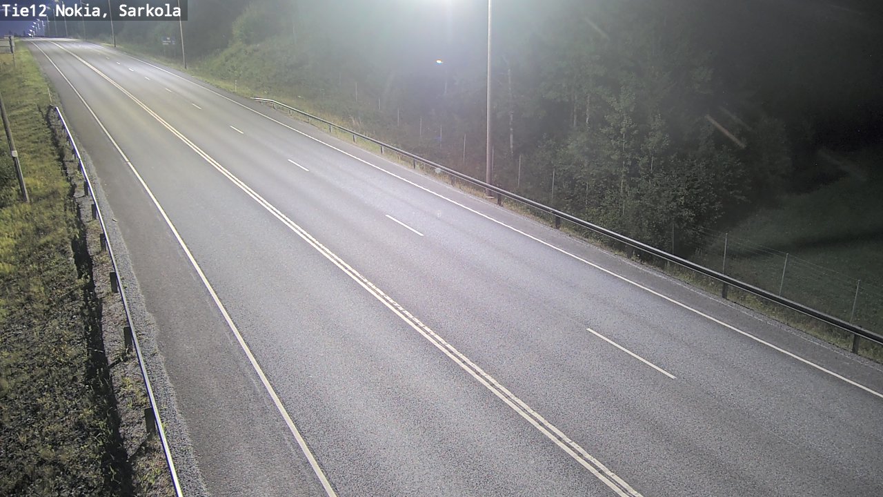 Weather Camera Image Road 12 Nokia, Sarkola, Nokia, Pirkanmaa