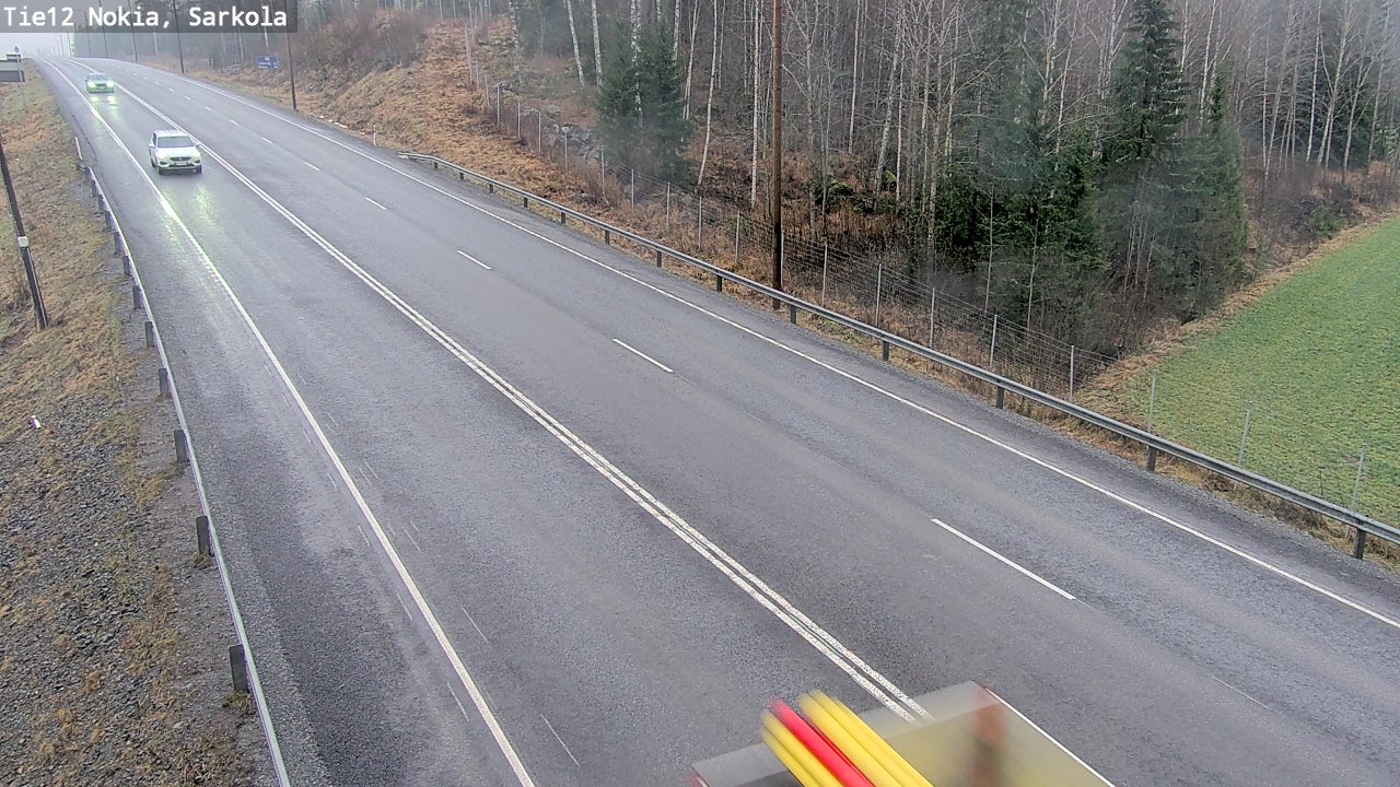 Weather Camera Image Väg 12 Nokia, Sarkola, Nokia, Pirkanmaa
