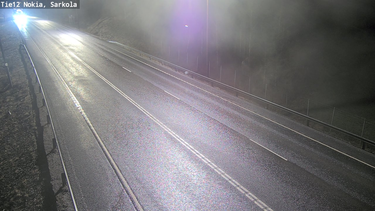 Weather Camera Image Road 12 Nokia, Sarkola, Nokia, Pirkanmaa