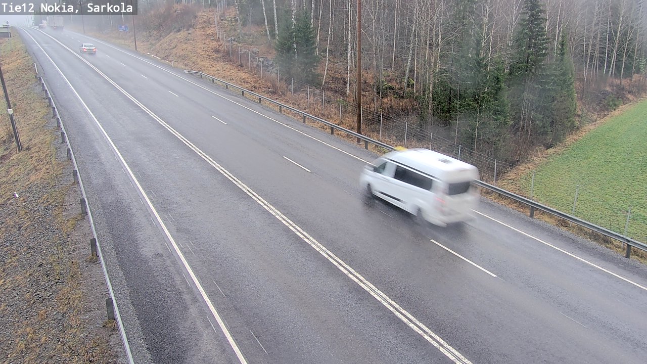 Weather Camera Image Väg 12 Nokia, Sarkola, Nokia, Pirkanmaa