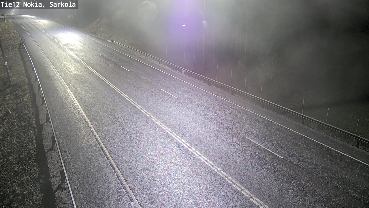 Weather Camera Image Road 12 Nokia, Sarkola, Nokia, Pirkanmaa