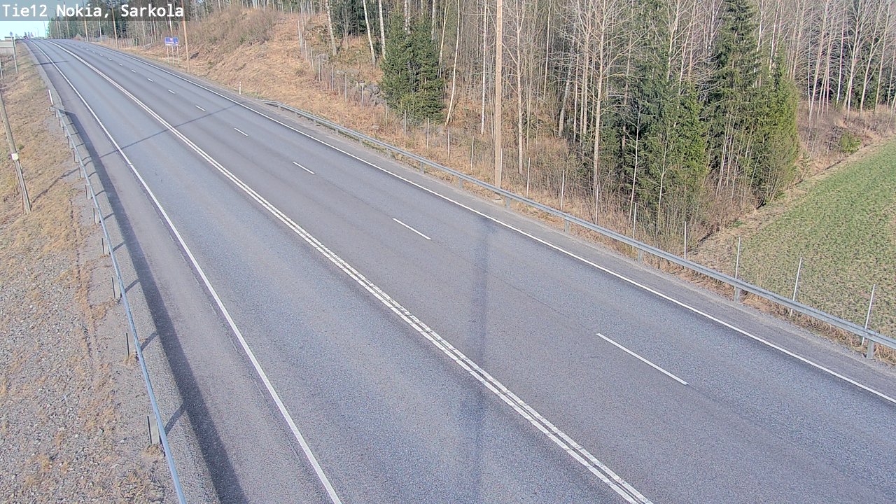 Kelikamerat Kuva Tie 12 Nokia, Sarkola, Nokia, Pirkanmaa