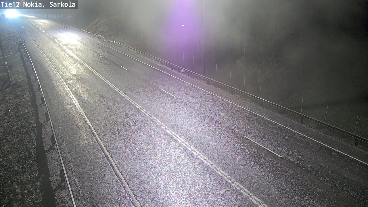 Weather Camera Image Väg 12 Nokia, Sarkola, Nokia, Pirkanmaa