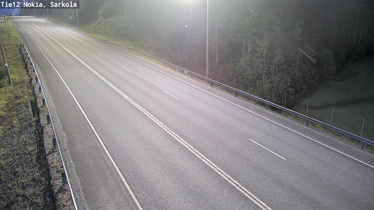 Weather Camera Image Road 12 Nokia, Sarkola, Nokia, Pirkanmaa