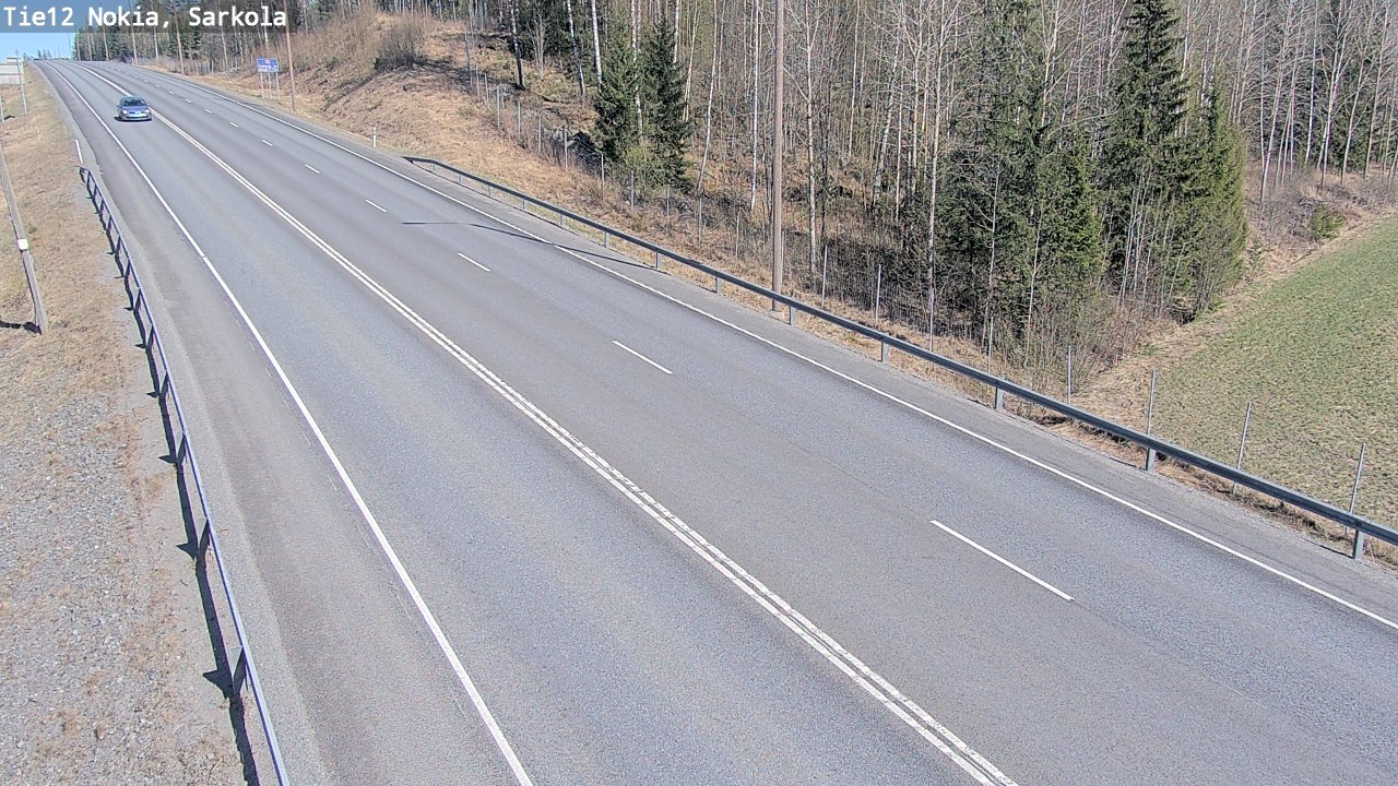 Kelikamerat Kuva Tie 12 Nokia, Sarkola, Nokia, Pirkanmaa