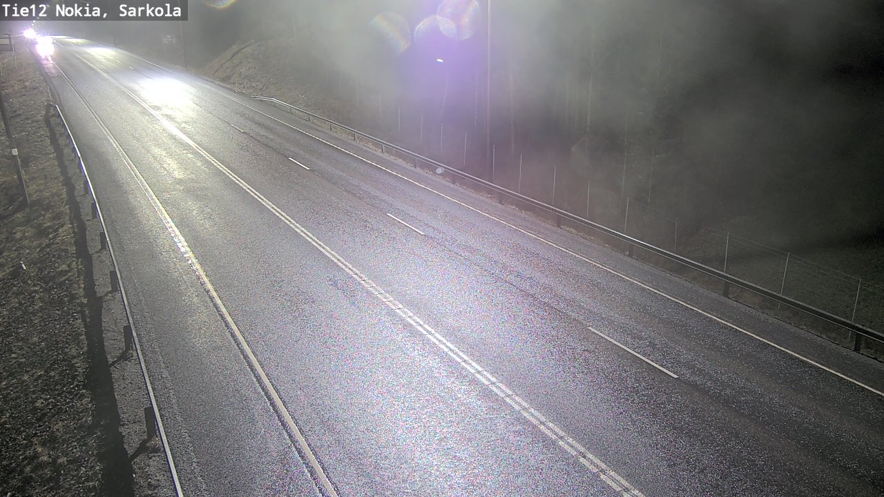 Weather Camera Image Road 12 Nokia, Sarkola, Nokia, Pirkanmaa