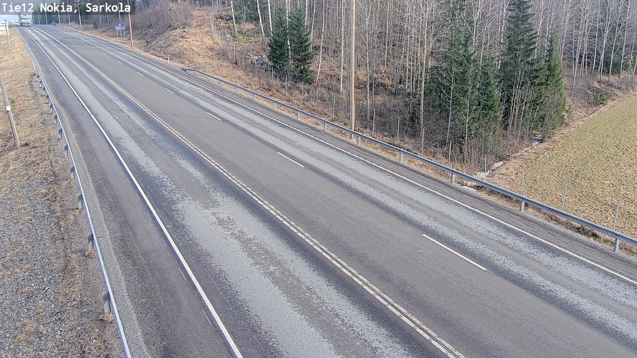 Weather Camera Image Väg 12 Nokia, Sarkola, Nokia, Pirkanmaa