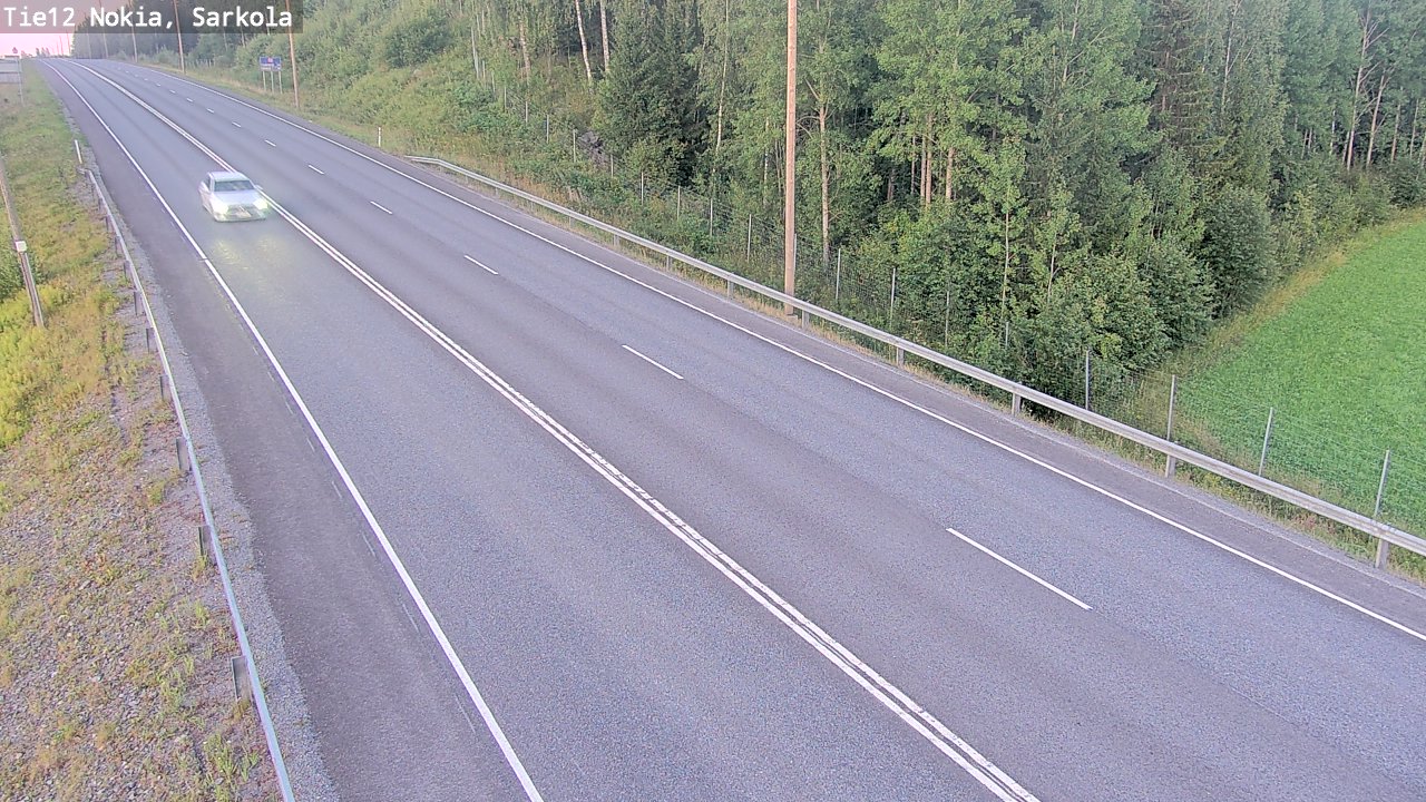 Weather Camera Image Road 12 Nokia, Sarkola, Nokia, Pirkanmaa
