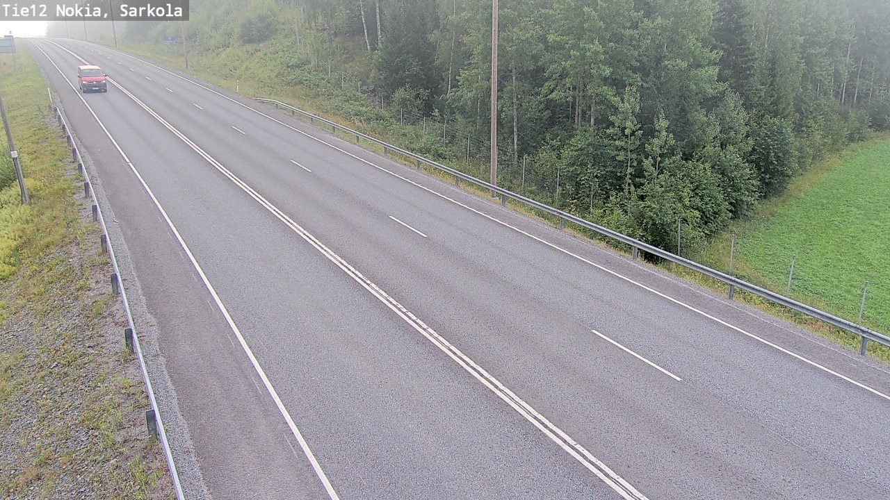 Weather Camera Image Road 12 Nokia, Sarkola, Nokia, Pirkanmaa